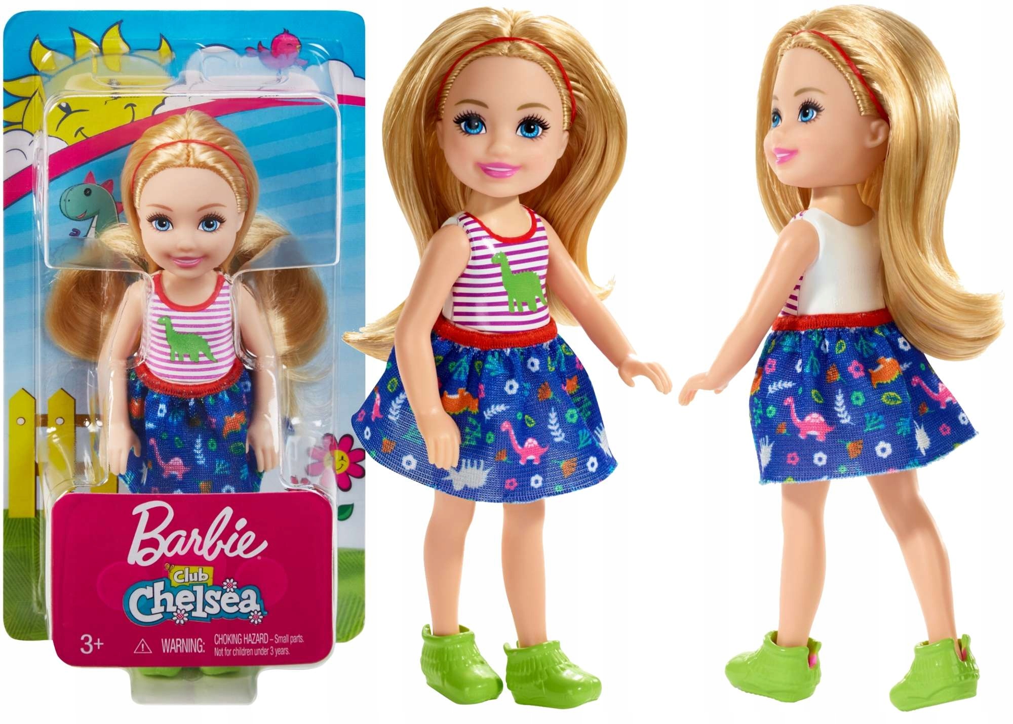 

Barbie Chelsea Club Blondynka Lalka Dziewczynka