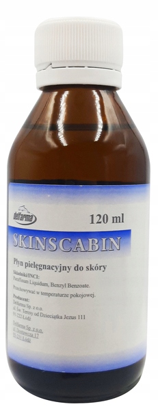 

Skinscabin 10 % benzoesanu benzylu świerzb