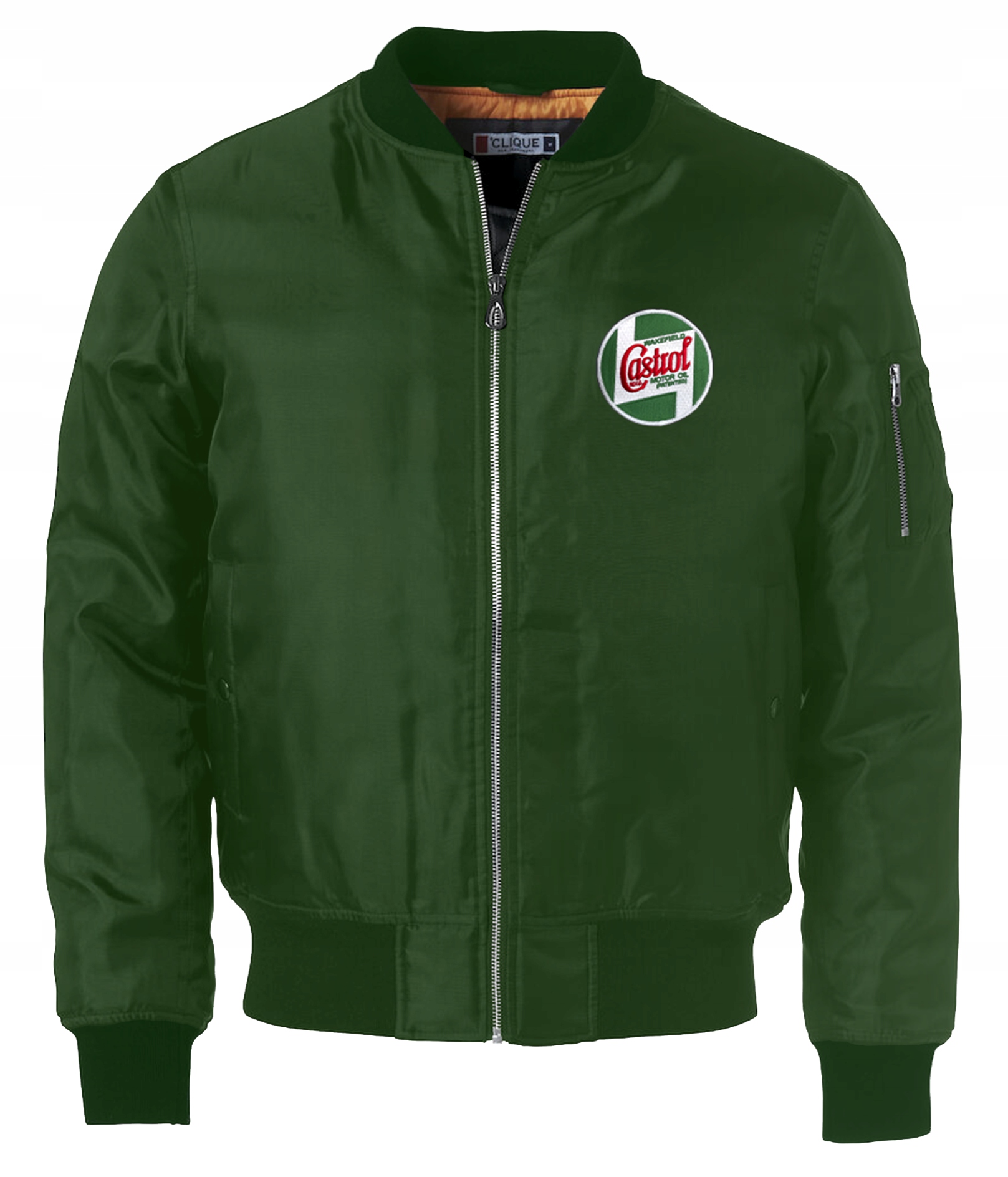 Bunda Flek Flyers Castrol 125. výročí Jubilejní Parka Verde Zelená vel. L