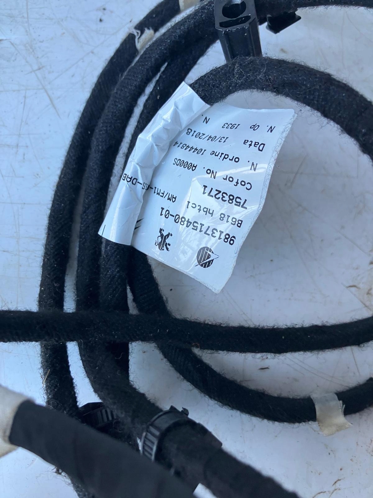 Câblage Câblage KABEL Antenne CITROEN C3 III 9813715480