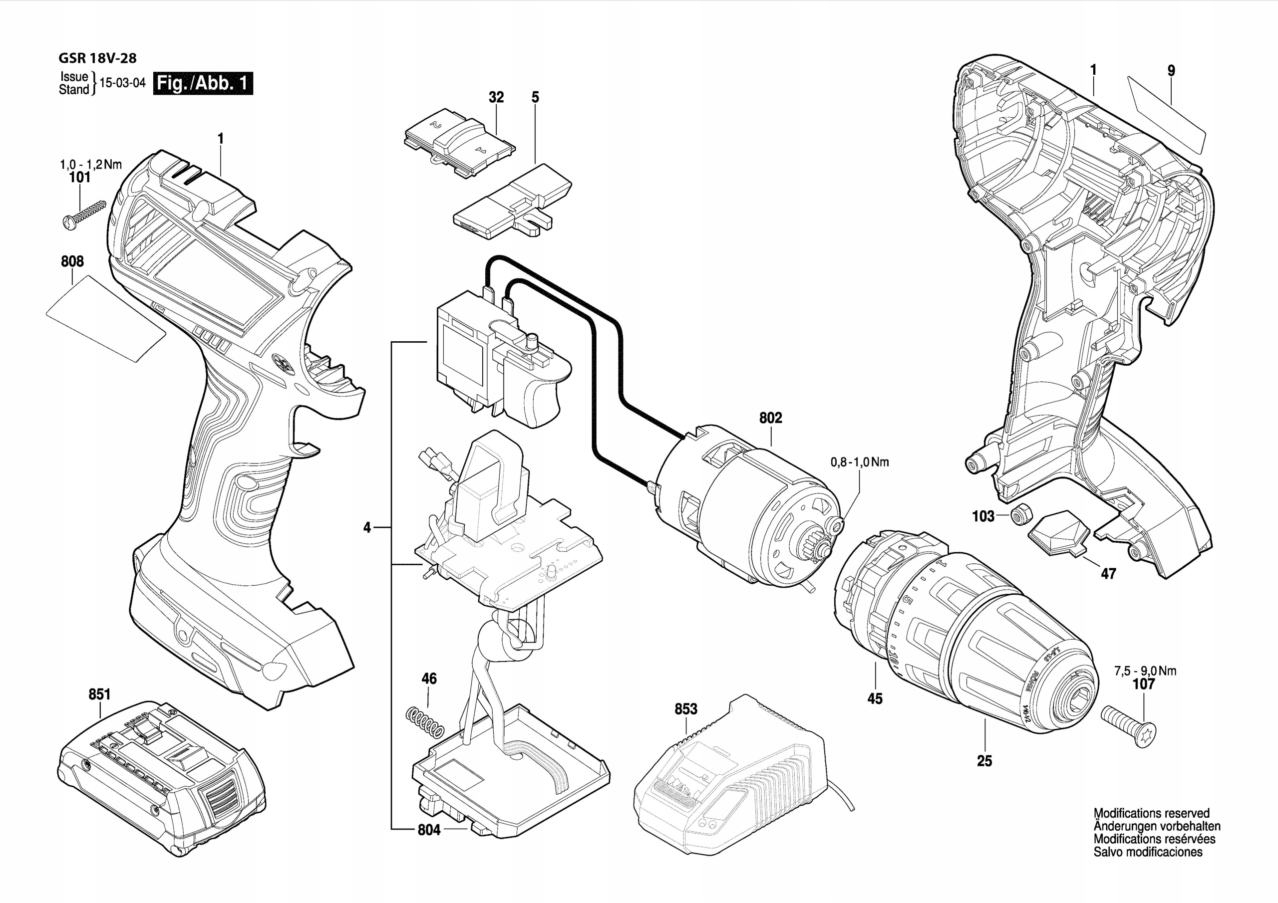 BOSCH GSR GSB 18V-28 18-2-LI PLUS SILNICZEK WIERTARKO-WKRĘTARKA ORYGINAŁ Marka Bosch