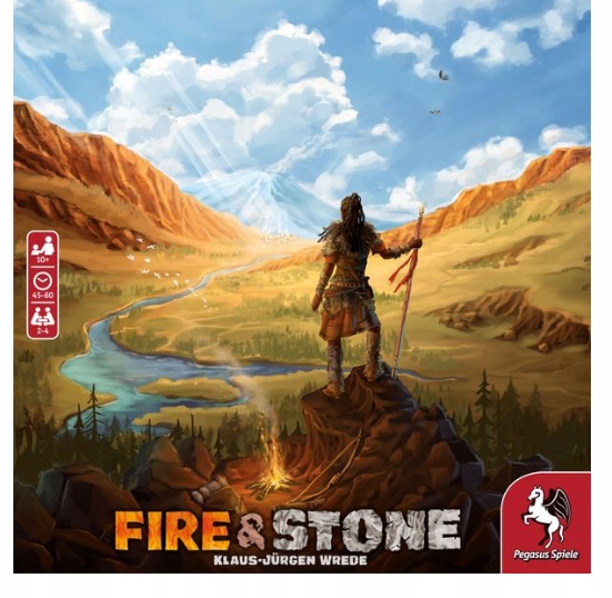 Gra planszowa Fire & Stone Pegasus Spiele| Wersja angielska