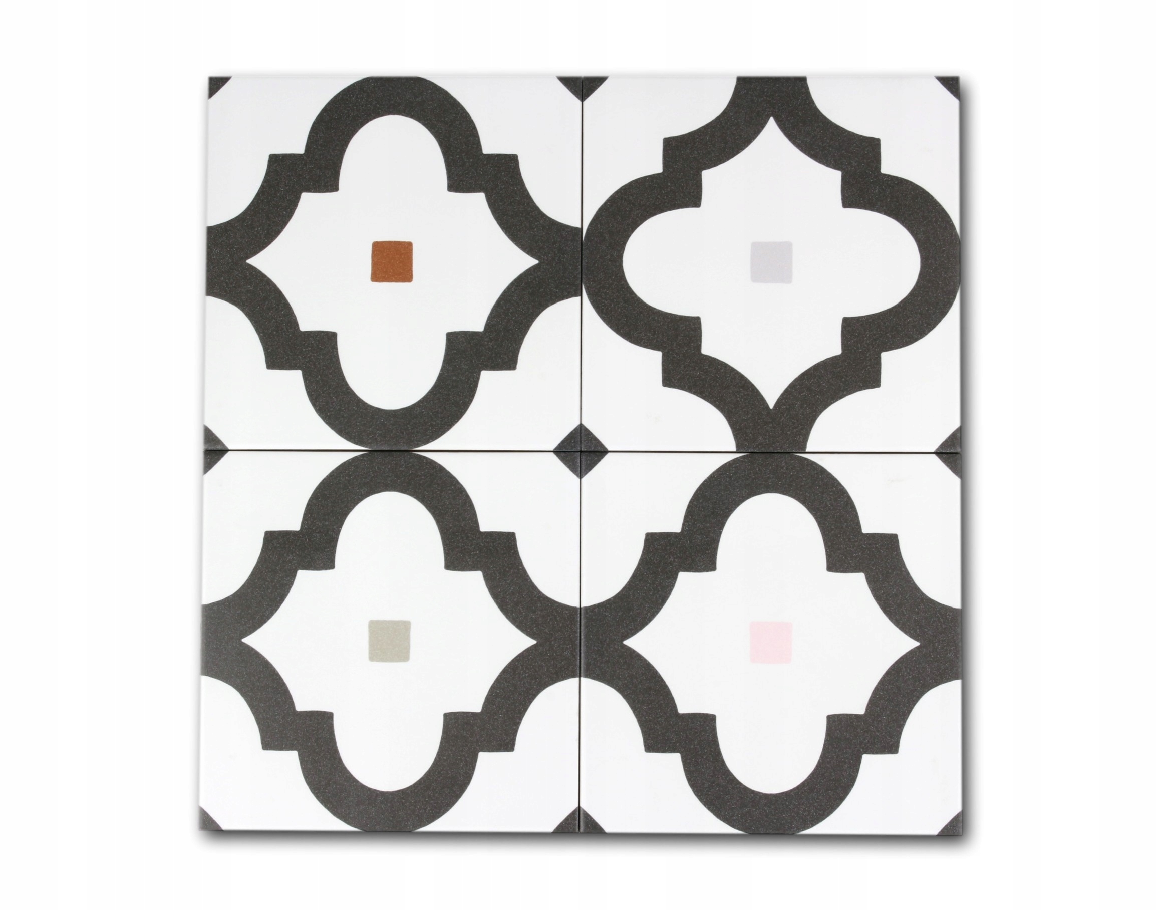 PŁYTKI PATCHWORK RUSTYKALNE VINTAGE PODŁOGOWE ŚCIENNE GRES 20x20 GRAFITO Długość 20 cm