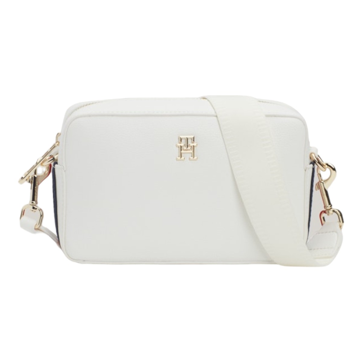TOMMY HILFIGER TOREBKA DAMSKA TH ESSENTIAL SC CAMERA BAG CORP BIAŁA