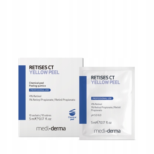 mediderma Retises Ct Yellow Peel retinol zestaw 10 saszetek