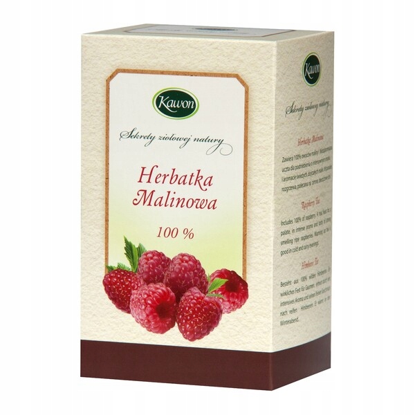Levně Kawon Čaj čaj 100% Malina ovoce 20x3g