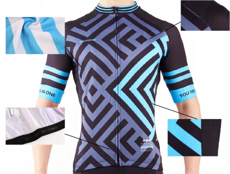 MĘSKA BLUZKA NA ROWER KOSZULKA ROWEROWA KIESZENIE EAN (GTIN) 6929997204717