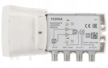 WZMACNIACZ WIELOZAKRESOWY HS-016 TERRA Model HS-016