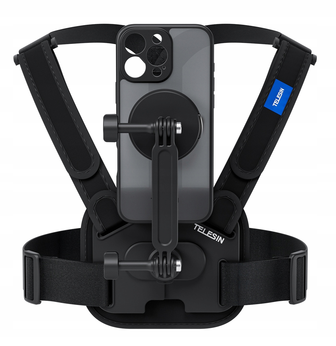 Postroj Chest Mount Držák na klec pro Apple iPhone 16 Pro Max GoPro Dji