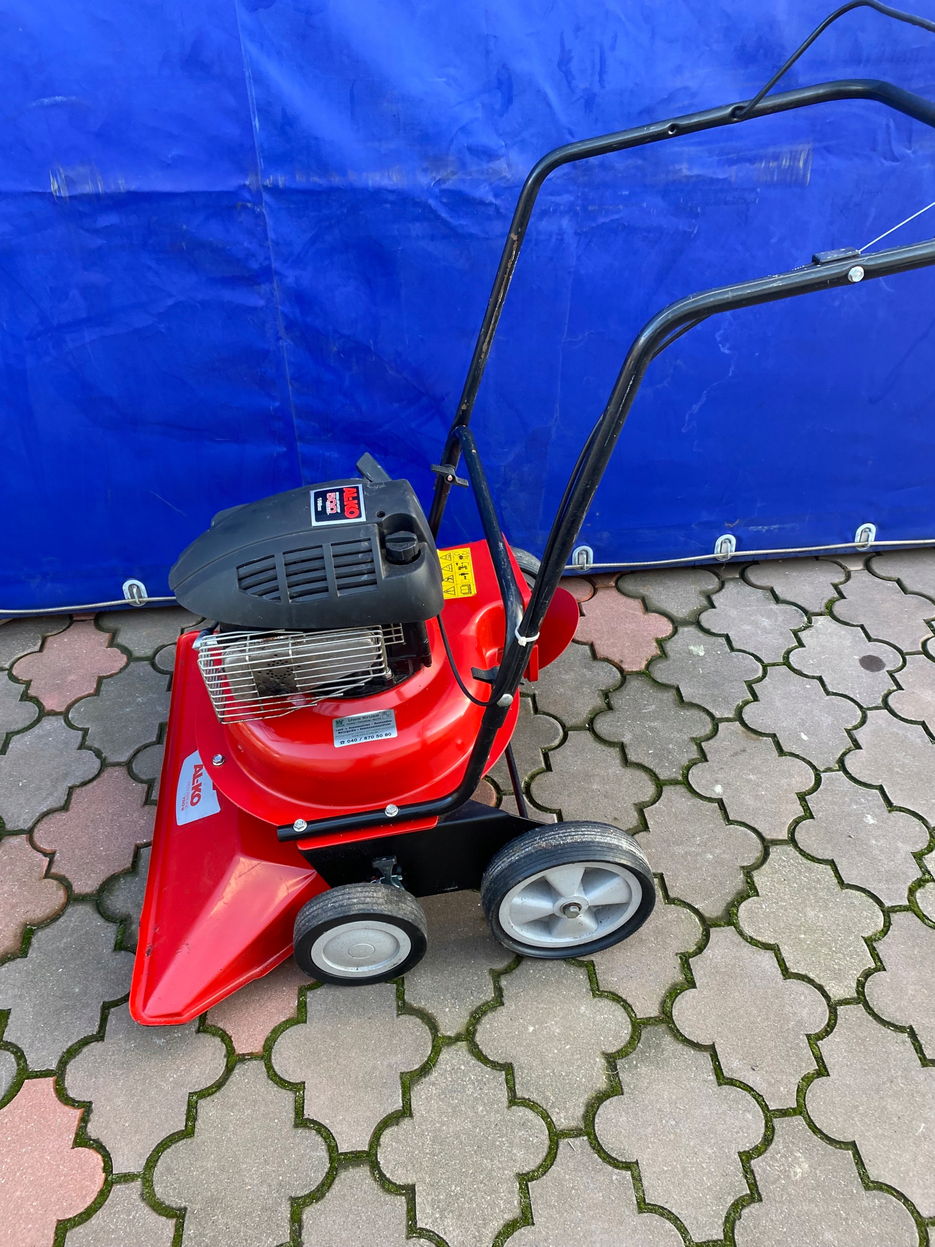 Odkurzacz do liści spalinowy ALKO 750 B Wydajność 100 m3/min