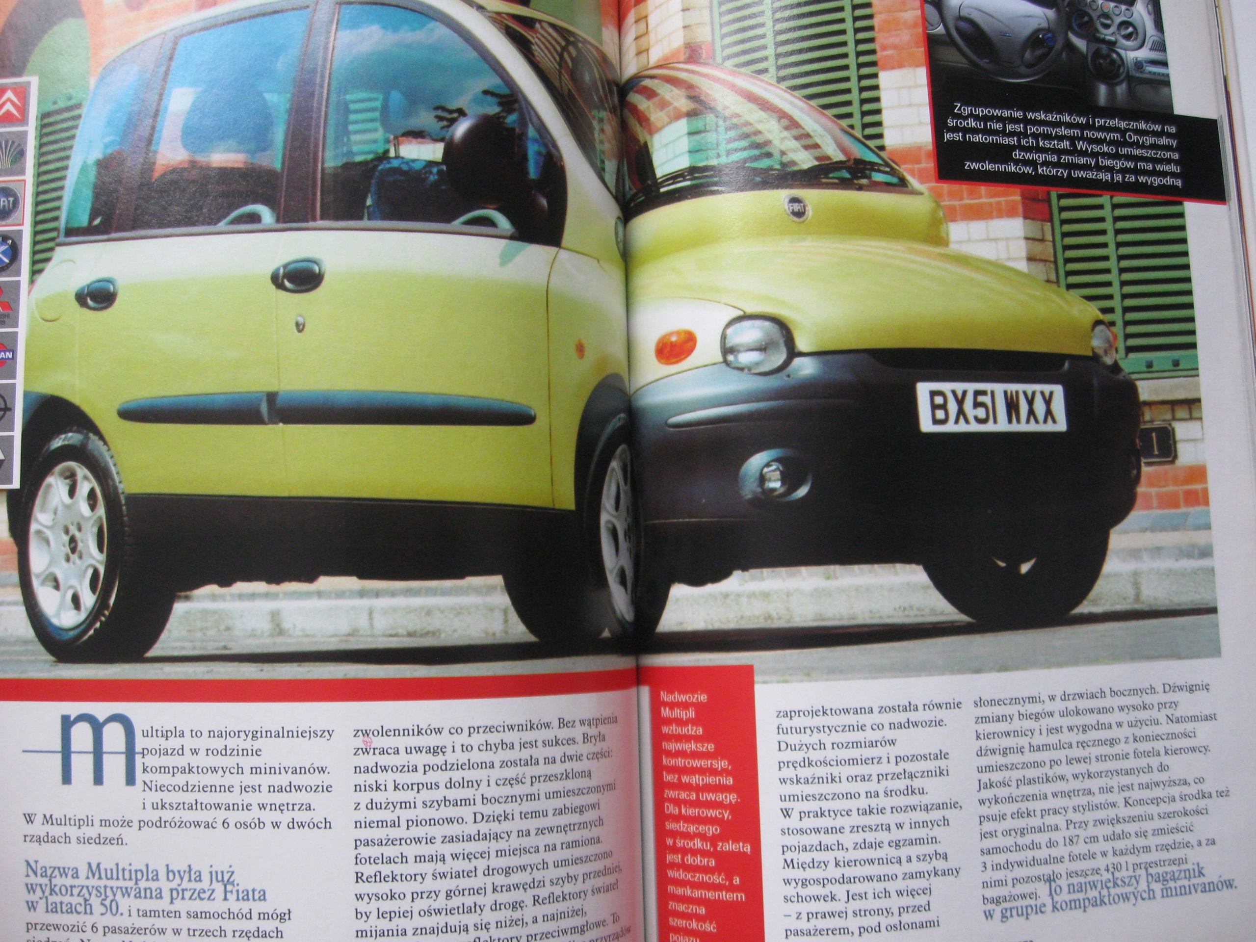 Magazyn SAMOCHODY ŚWIATA 2001 Język publikacji polski