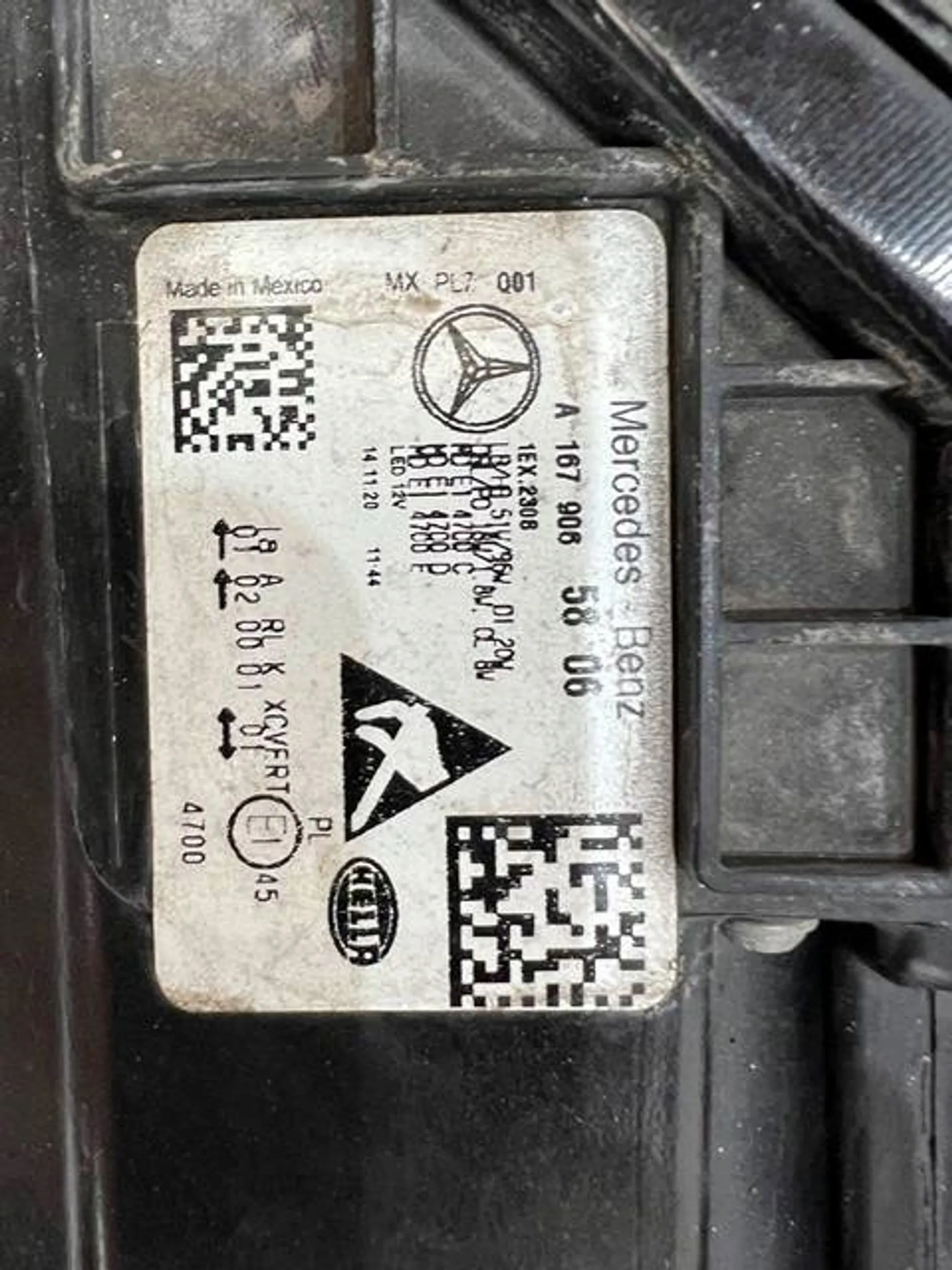 LAMPA PRAWA MERCEDES GLS W167 19- MULTIBEAM LED Strona zabudowy prawa