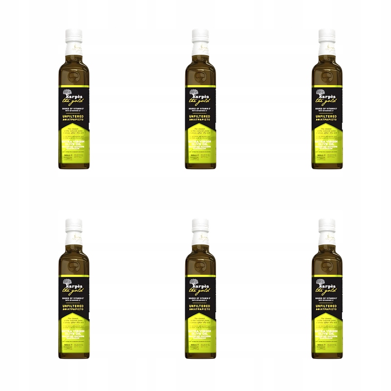 Karpea Extra panenský olivový olej nefiltrovaný 500 ml X6