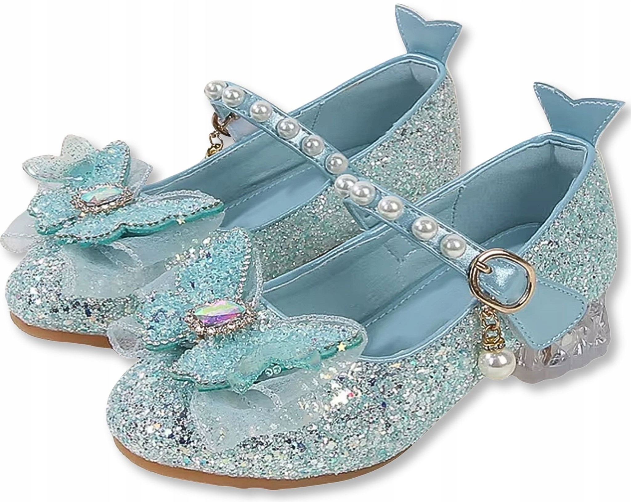 CSILLOGÓ PAPUCS BALERINACIPŐ KISLÁNYNAK KÉK 29-ES