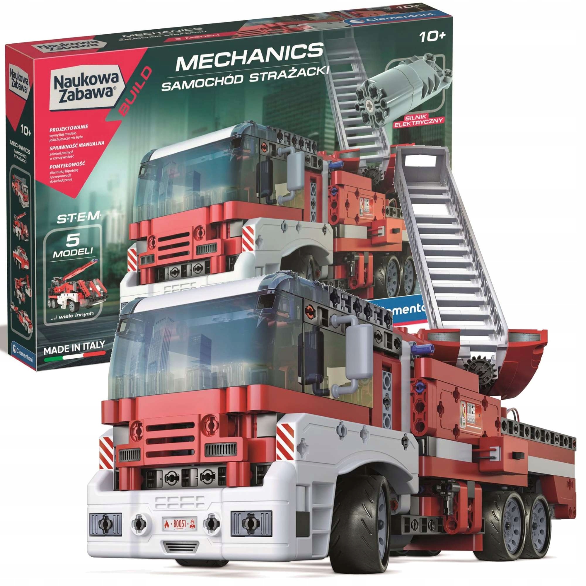 

Mechanics Naukowa Zabawa Samochód Strażacki