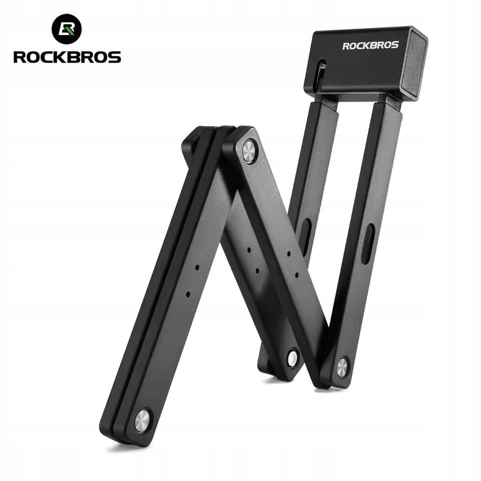 Składane Zapięcie Rowerowe Antykradzieżowe Rockbros Zamek 104 cm Art SSG18