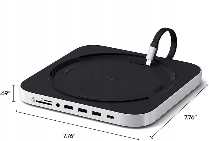 Satechi HUB USB-C Do Mac Mini M.2 SATA SSD OUTLET Kod producenta OA09240