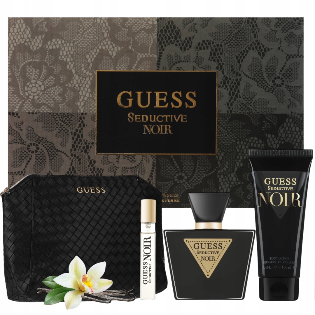 Zestaw kosmetyków Guess Seductive Homme Noir Dla kobiet 4w1