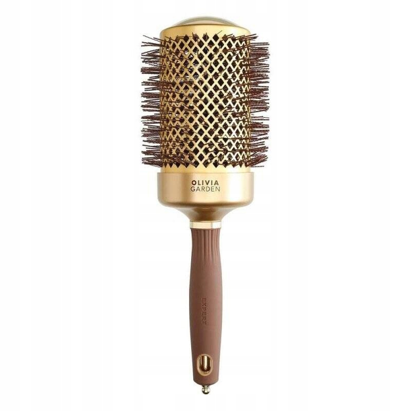 Olivia Garden Blowout Shine Wavy Brush, kartáč s ionizací na vlasy 65 mm