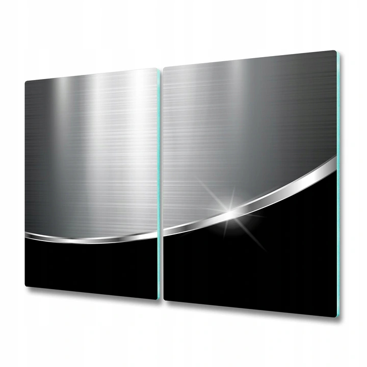 

Płyta ochronna na indukcję metal fala wzór 2x30x52