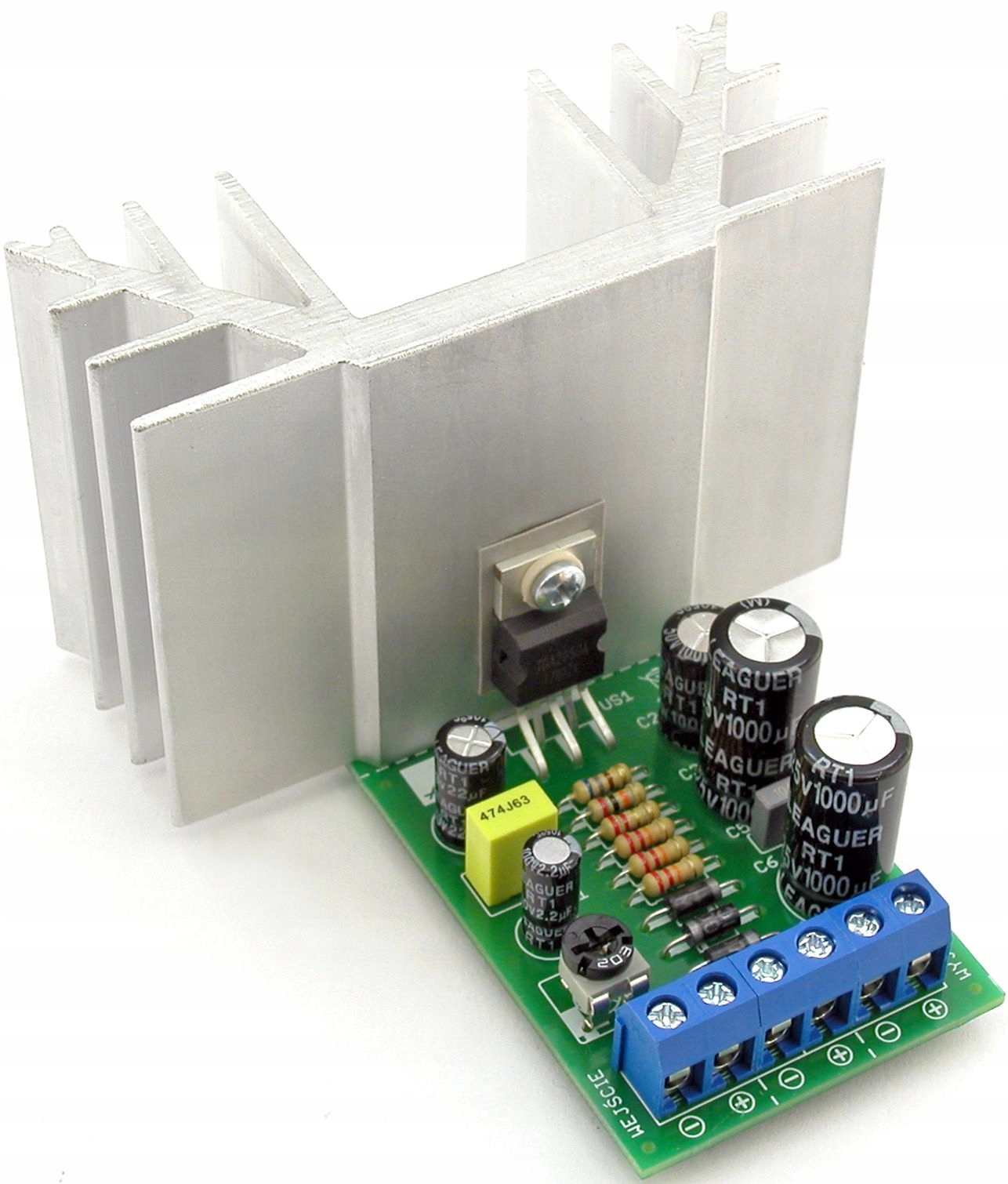 

Wzmacniacz audio z układem TDA2050 35W AVT1597/3