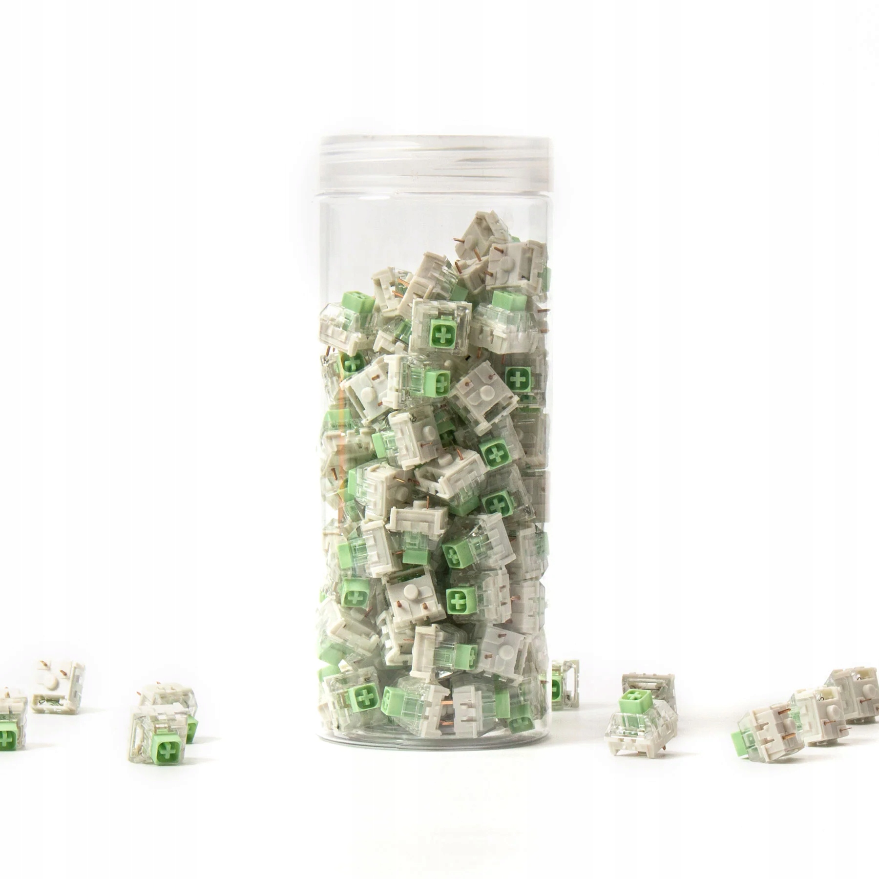 Kailh Box Jade Switch Przełączniki Mechaniczne Clicky Switche 110 szt.