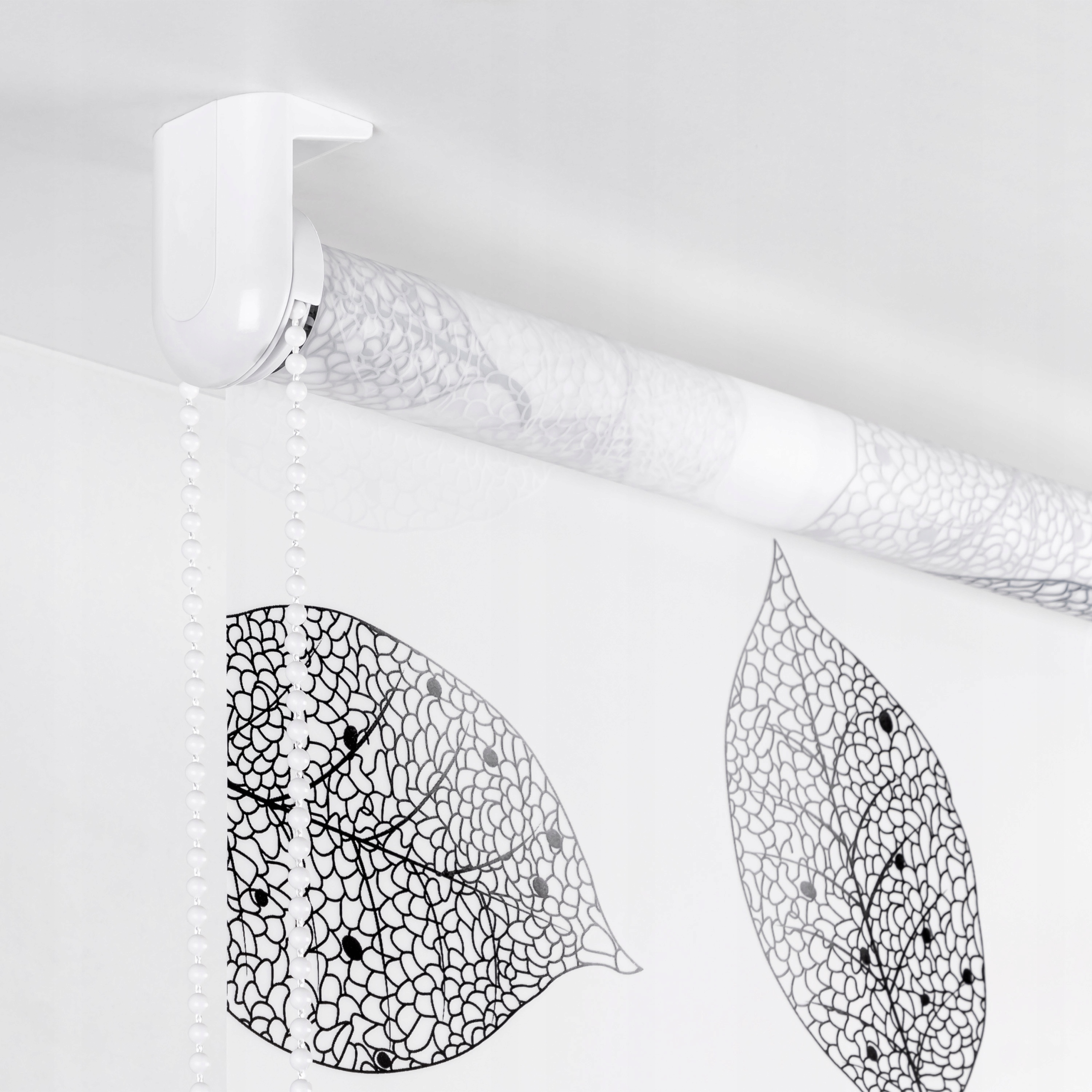 ROLETA PRYSZNICOWA WANNOWA ZASŁONA LIŚCIE 100X240 Szerokość produktu 100 cm