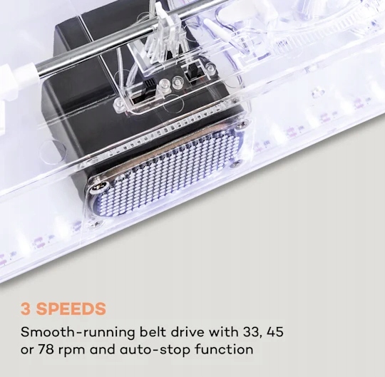 Auna 10035573 gramofon ClearTech BT Model ClearTech