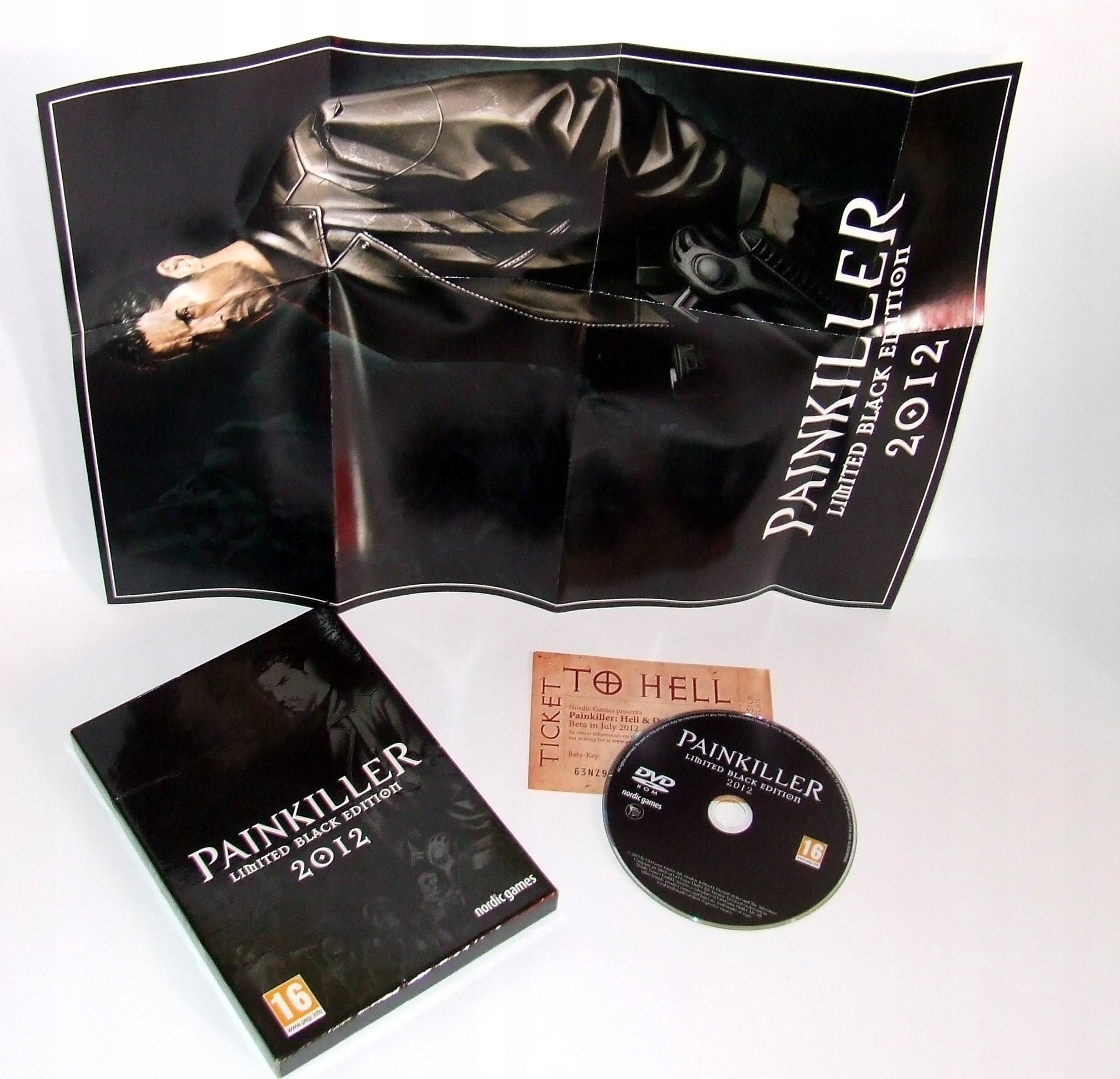 PUDEŁKO i PLAKAT PAINKILLER - LIMITED BLACK EDITION 2012 [Pc]