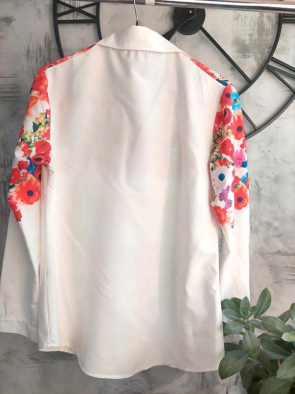 Ealey Fushi elegancka koszula roz L/XL Rozmiar L/XL