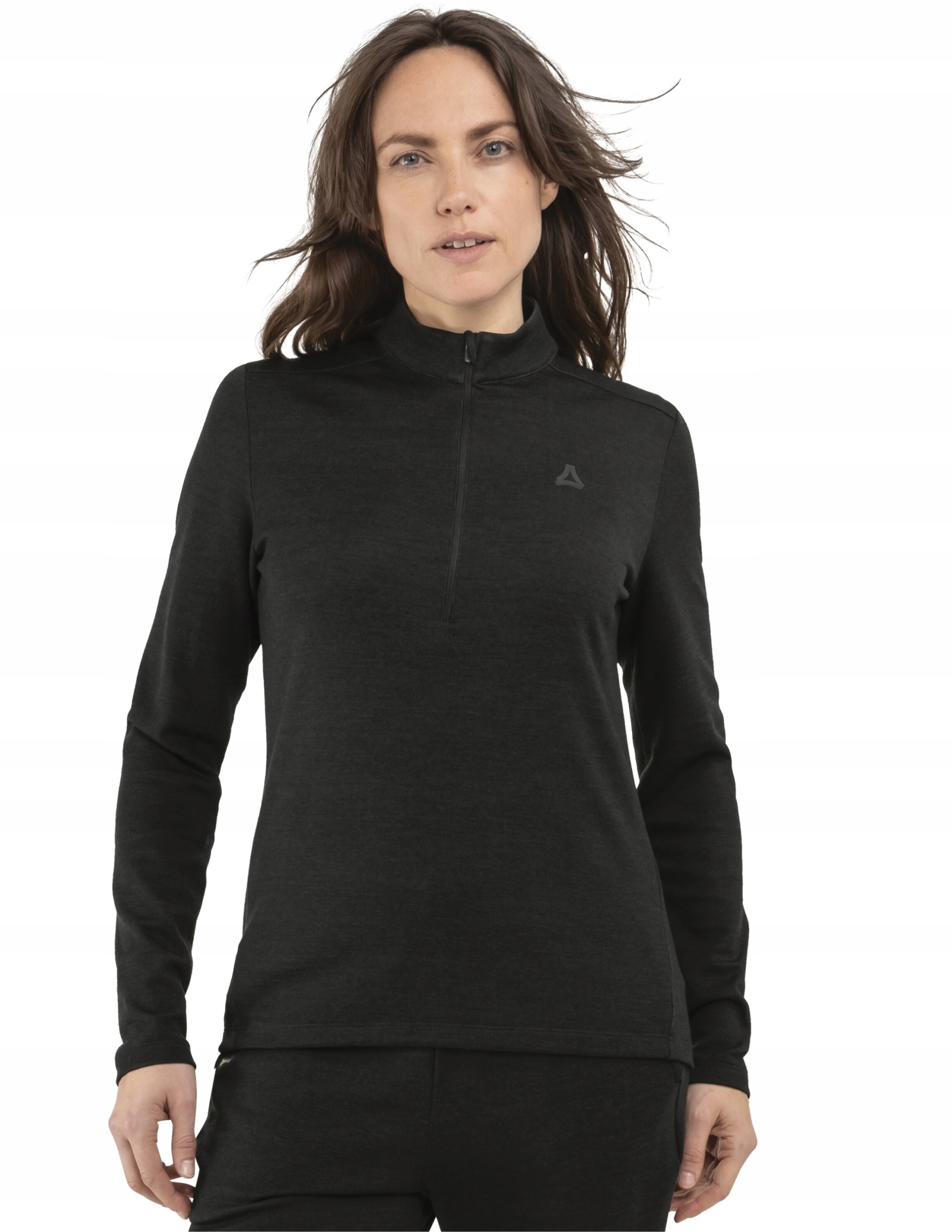 Dámské termoaktivní tričko Schöffel Canyfer Merino Černá 36