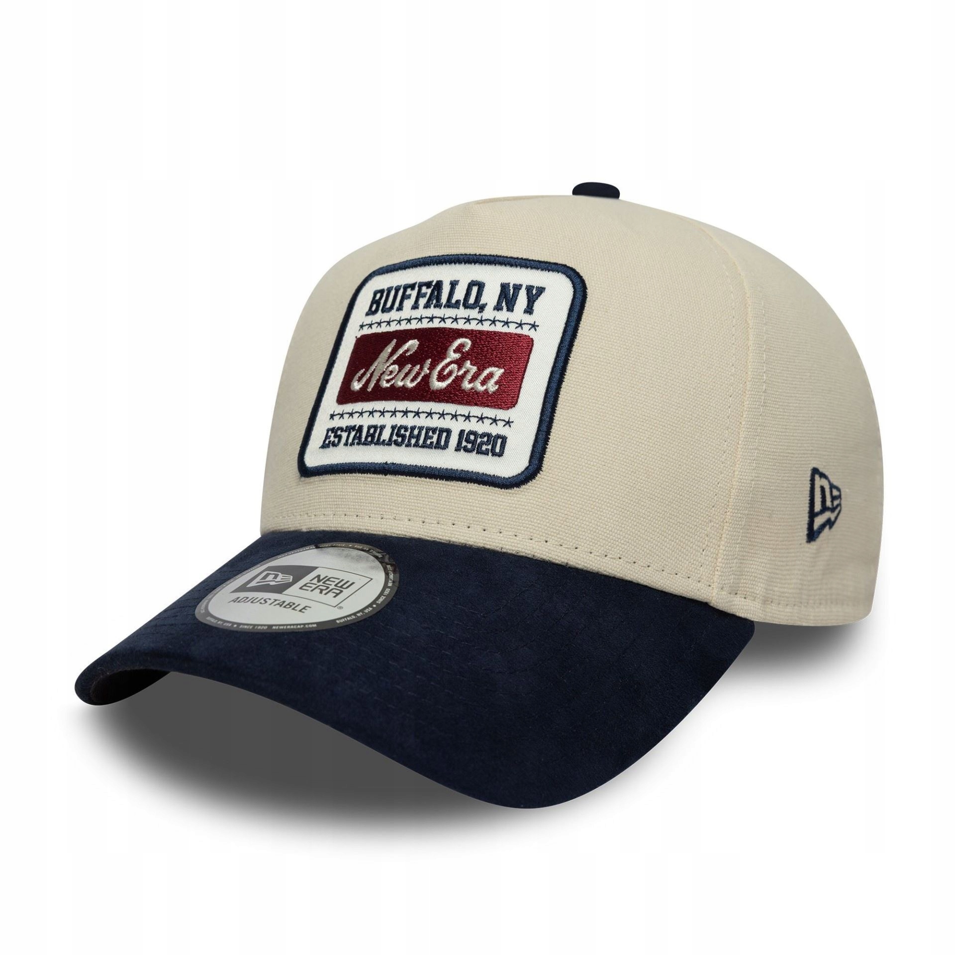 New Era kšiltovka Patch Suede Cream 9FORTY E-Frame Cap