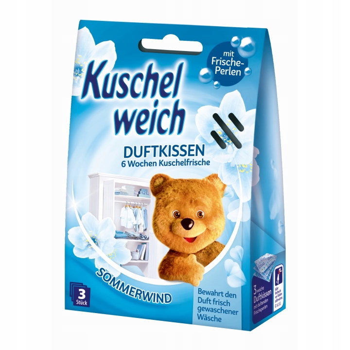 

Kuschelweich Sommerwind saszetki zapachowe 3 szt.