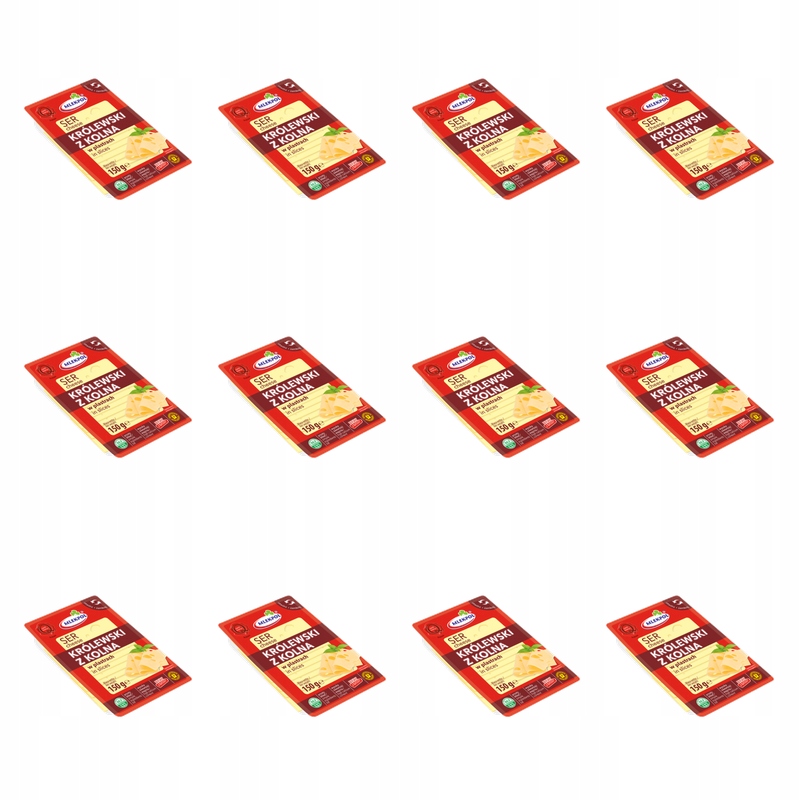Královský sýr z Kolna plátky 150g Mlekpol X12