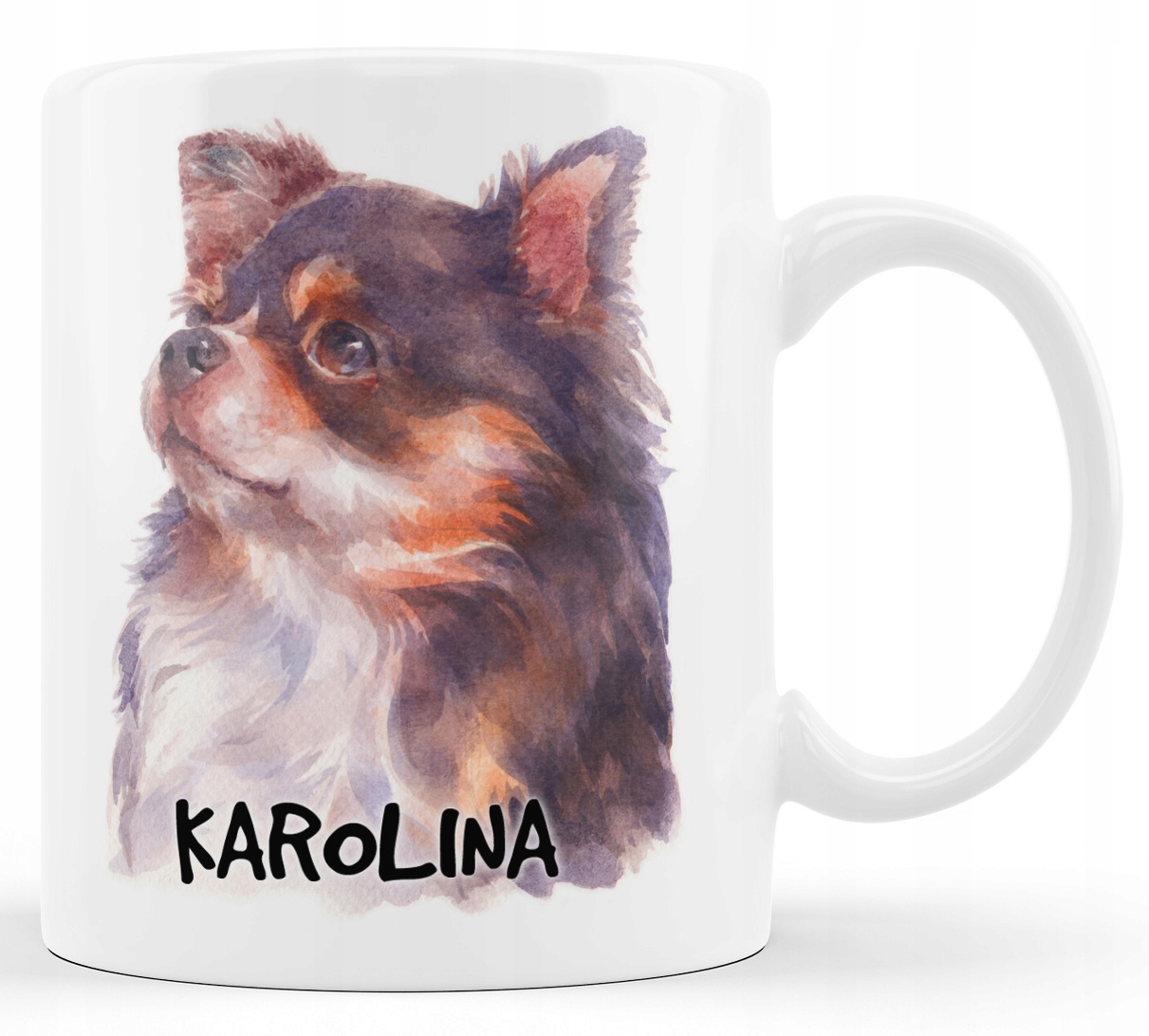 

Kubek Chihuahua z podanym imieniem Twoje imię