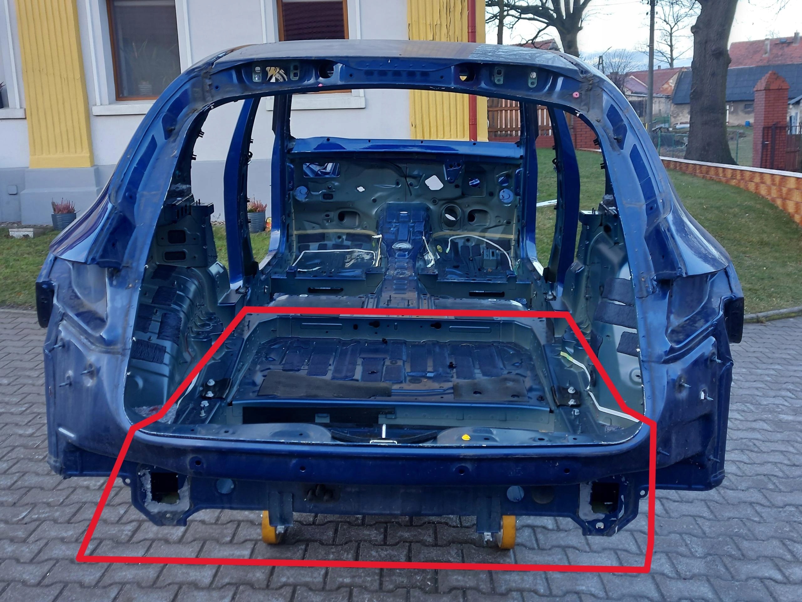 Mercedes EQC 400 W293 N293 sump floor boot