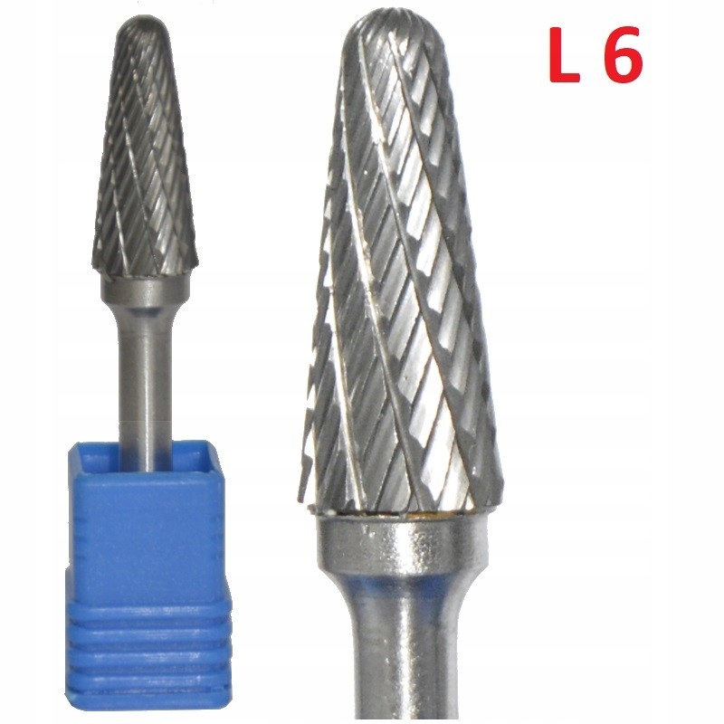 FREZ PILNIK OBROTOWY X TYP L 6 x 18 CHWYT 6 VHM