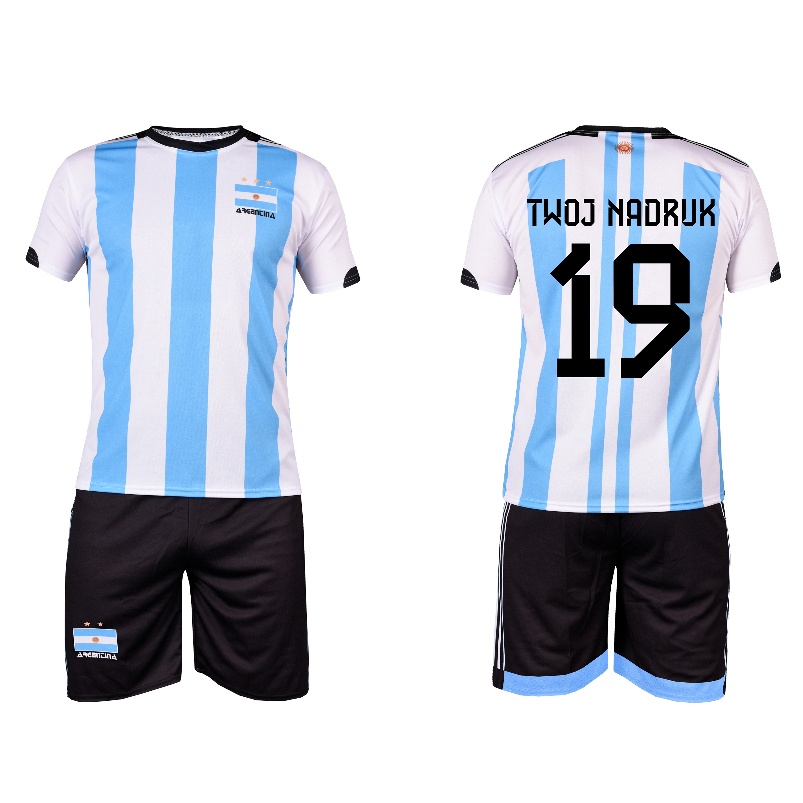 

Strój sportowy Argentyna Twój Nadruk 146 cm