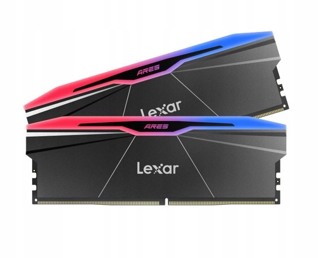Lexar Paměť DDR5 Ares Rgb Black 32GB (2*16GB)/6000 CL28