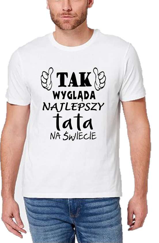 

Koszulka Na Dzień Ojca super prezent Tata Hit S