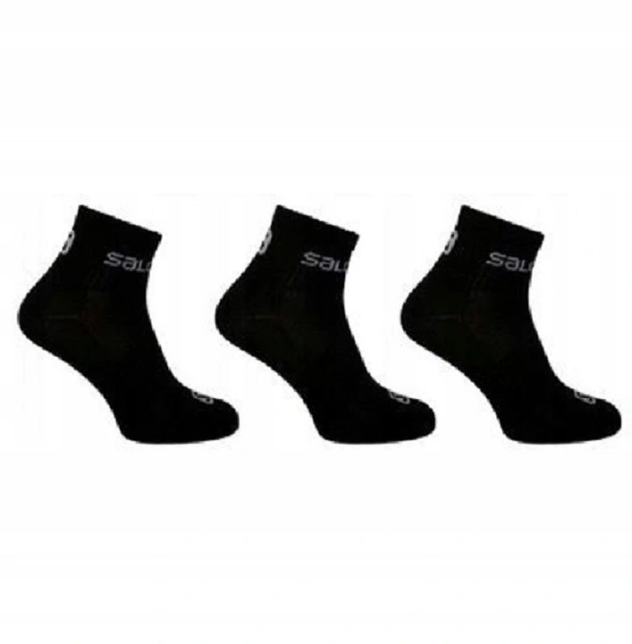 SKARPETY SALOMON SPORTOWE QUARTER WYGODNE SIŁOWNIA WĘDRÓWKI 3 PARY XL 45-47