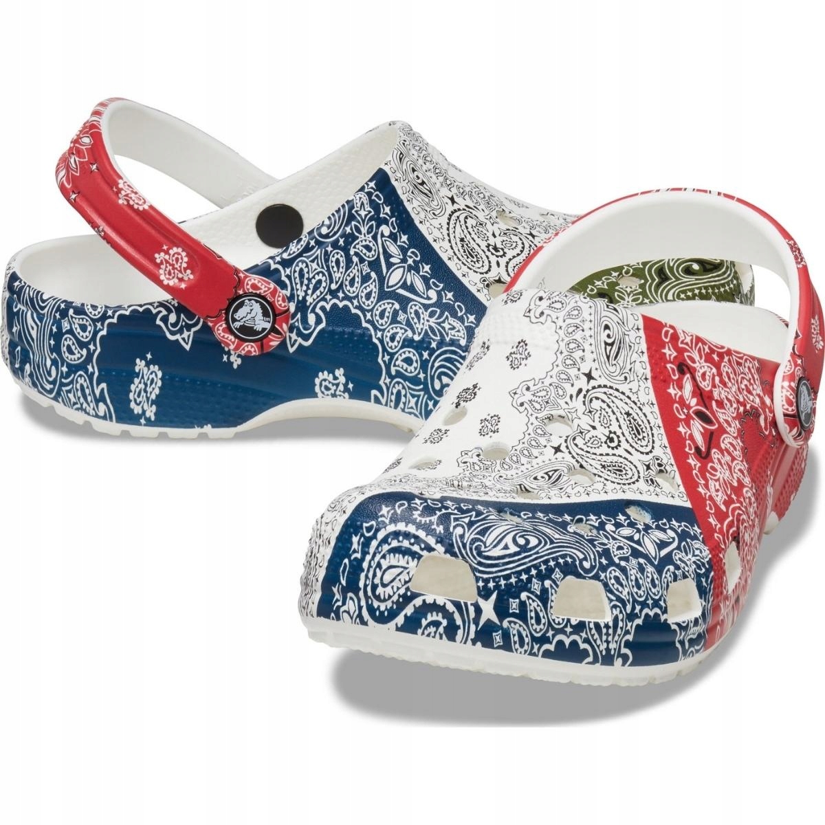 

Chodaki Klapki Crocs Bandana Lekkie Gumowe