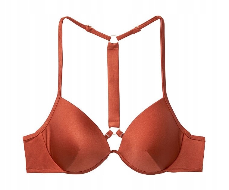Koupací horní část Victoria's Secret push-up s zirkony a logem 80C (36C)