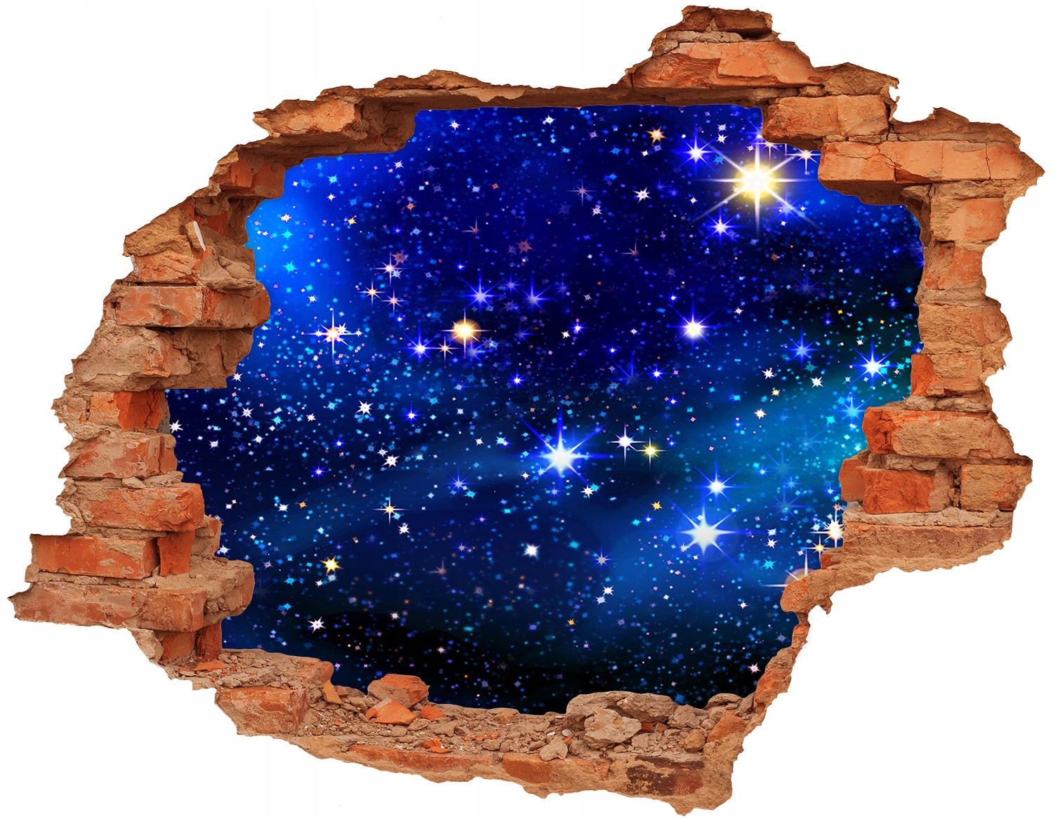 

Foto zdjęcie dziura na ścianę Gwieździste niebo