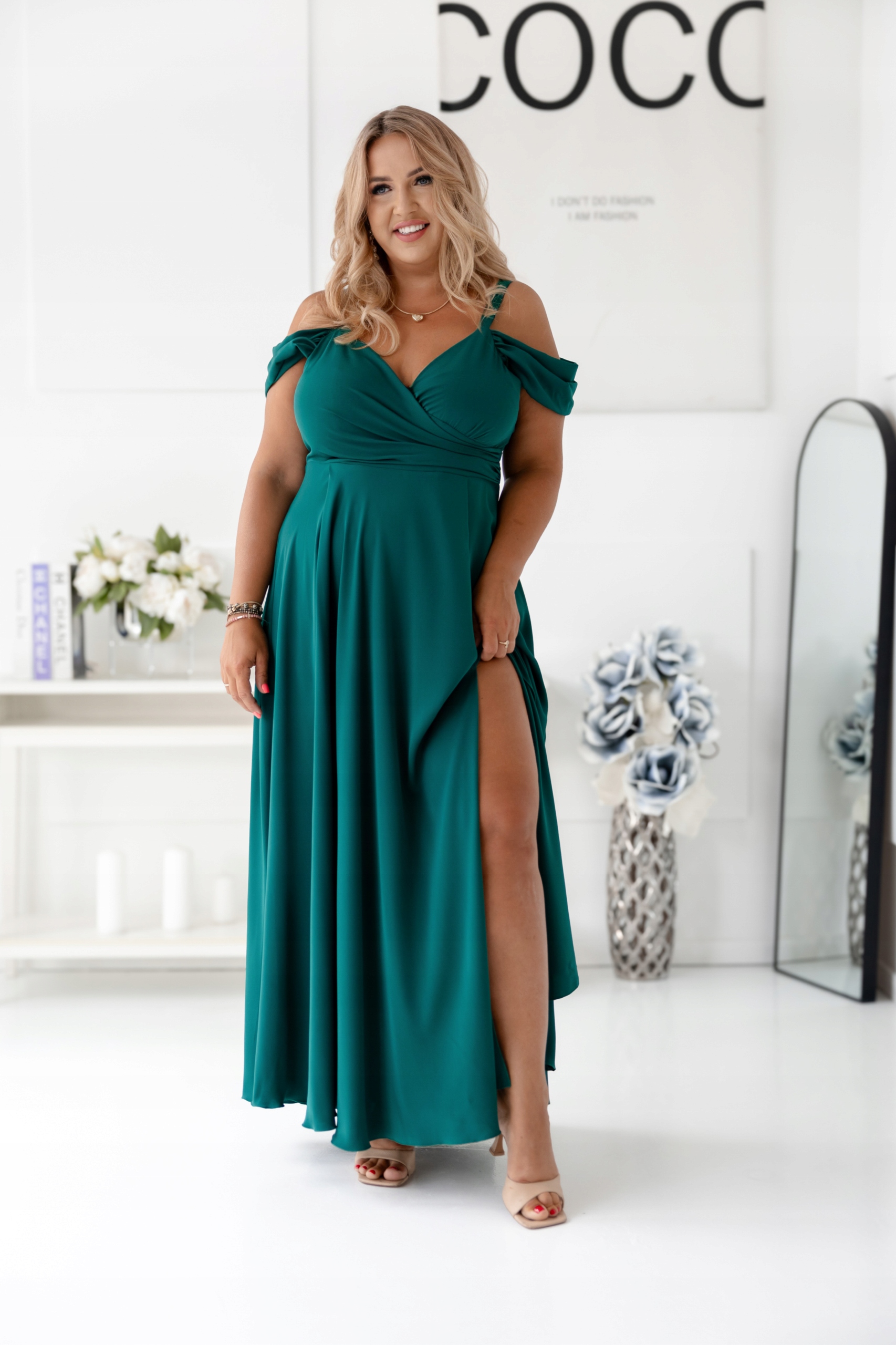Šaty Na Svatební Hostinu Valentina Zelená 48