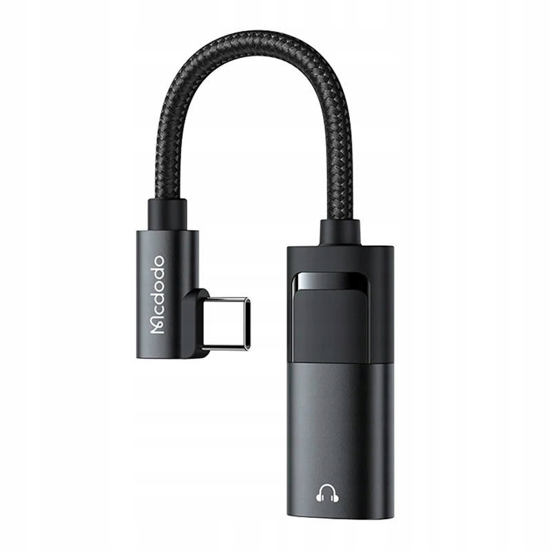 MCDODO ADAPTER USB-C DO MINI JACK 3.5MM + USB-C