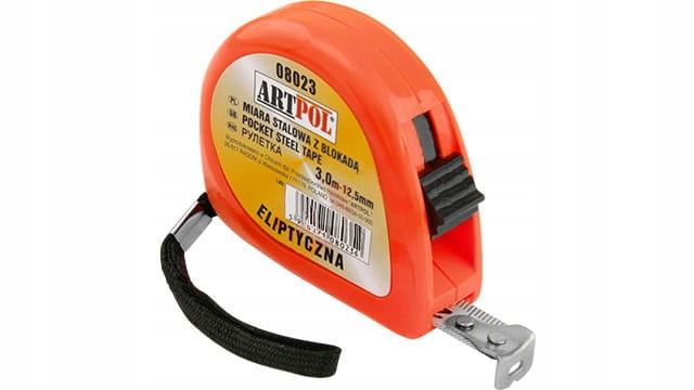 

Miara stalowa zwijana 3 m-12.5mm eliptyczna