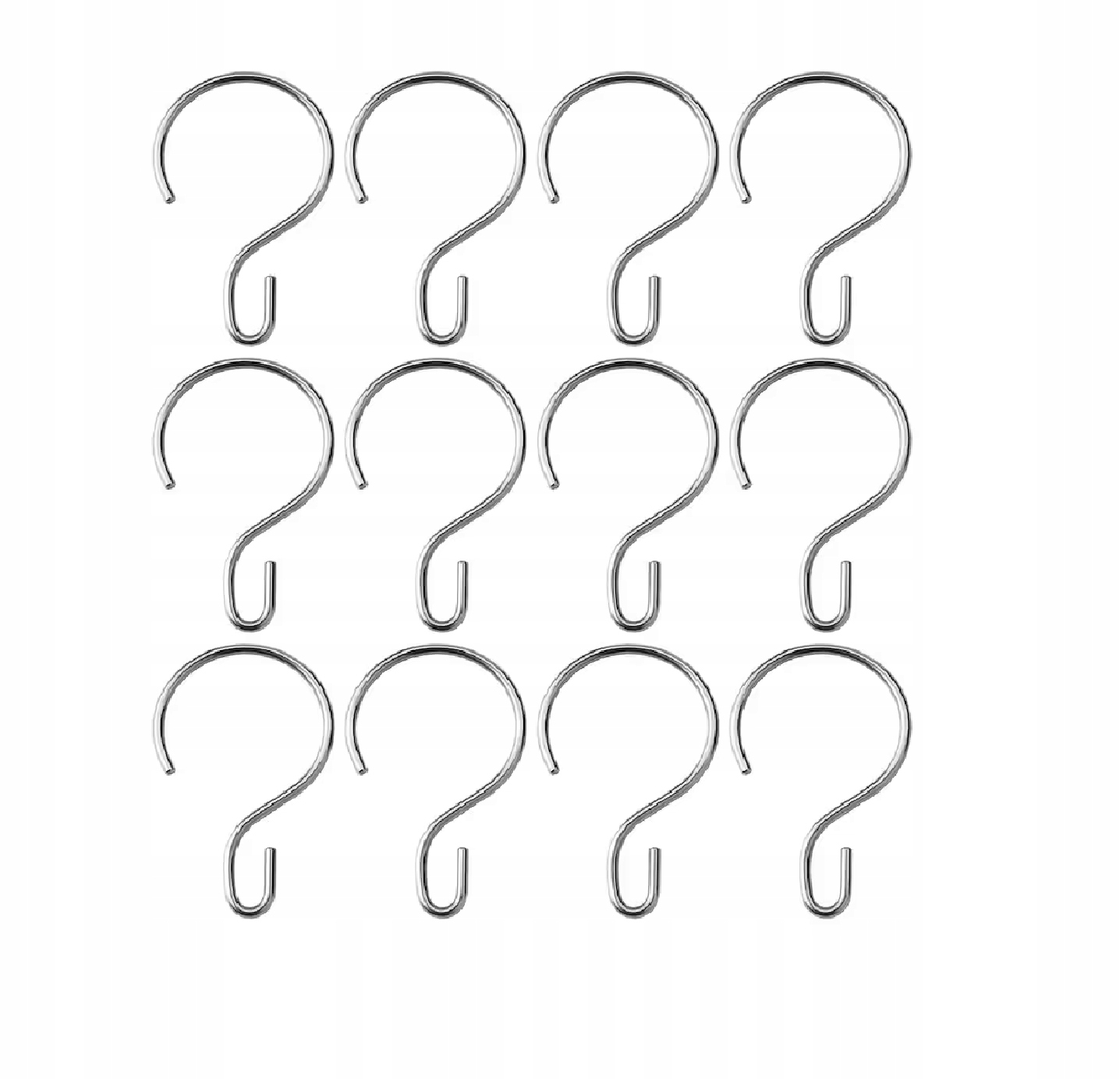 

Ikea Rudsjon stalowe kółka do zasłony prysznicowej