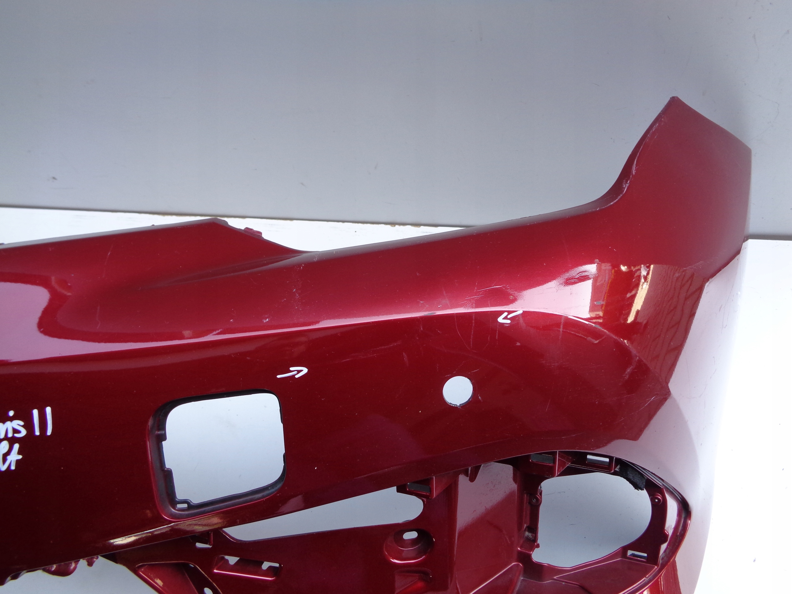 front bumper TOYOTA AURIS II 15- LIFT NR 47034