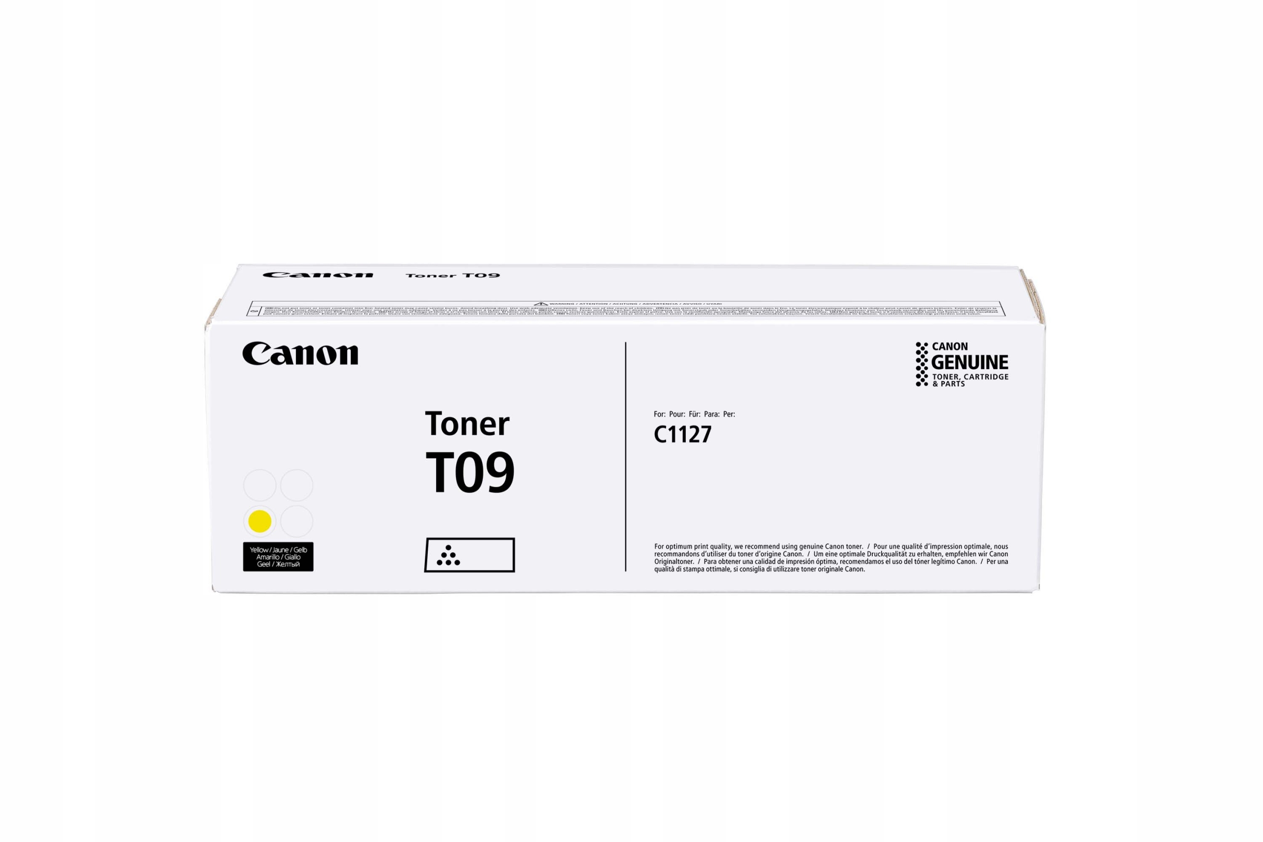 Canon T09 Yellow 3017C006